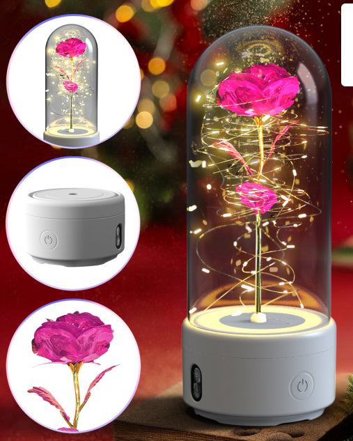 Creative 2 In 1 Rose Flowers LED Light