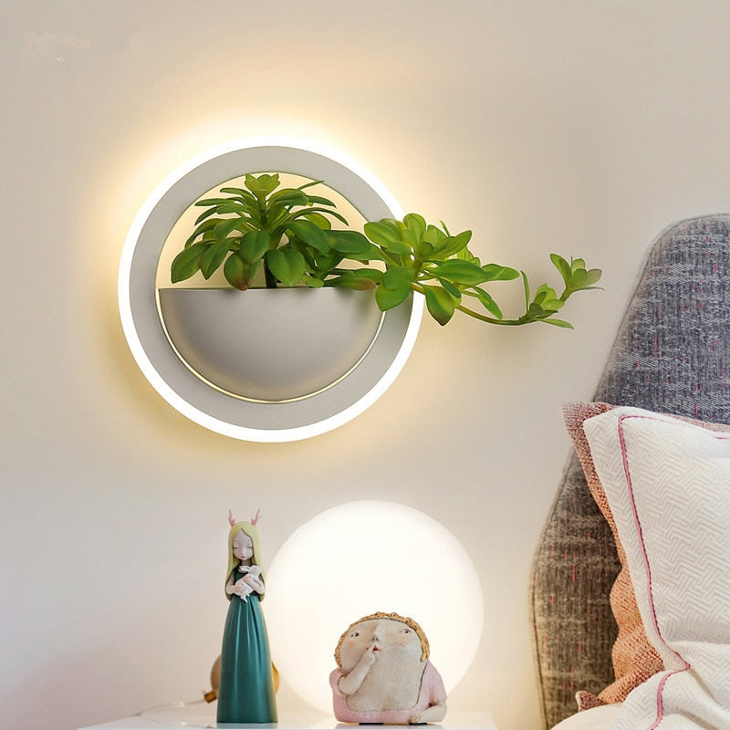 Modern minimalist wall light