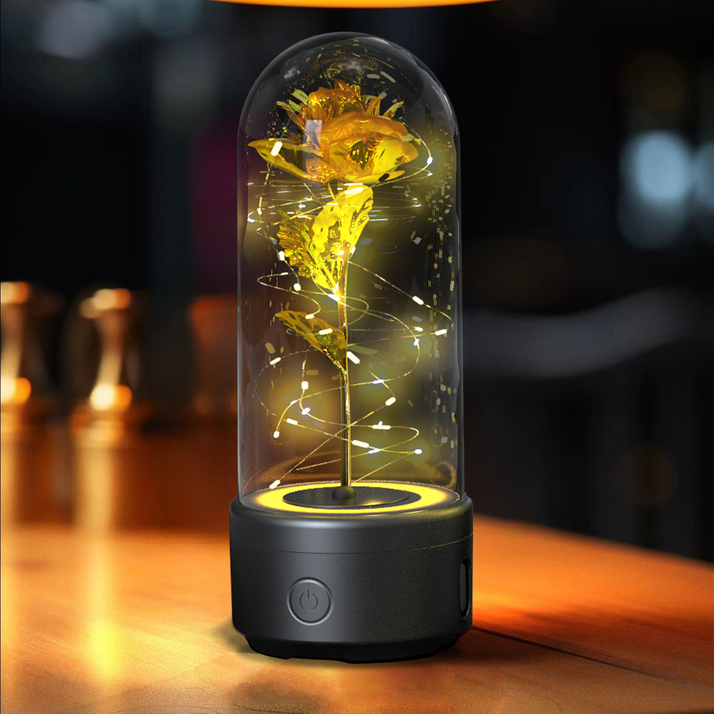 Creative 2 In 1 Rose Flowers LED Light