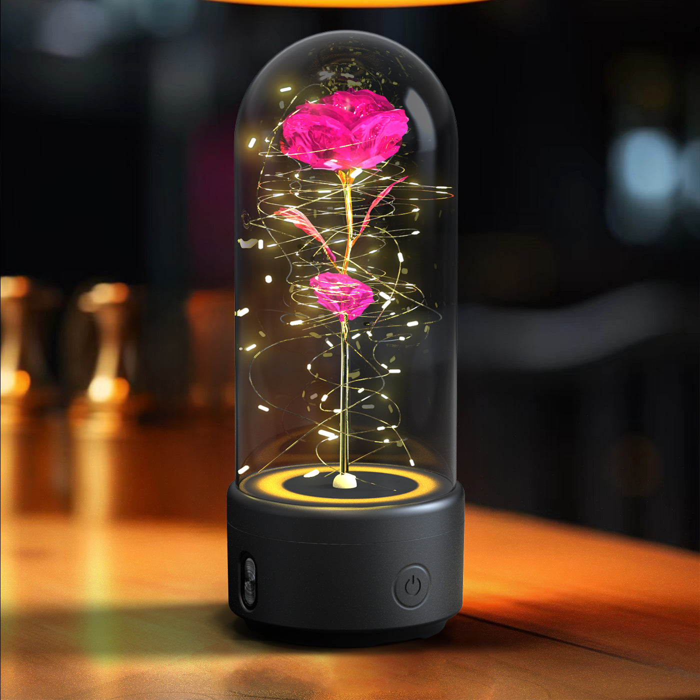 Creative 2 In 1 Rose Flowers LED Light