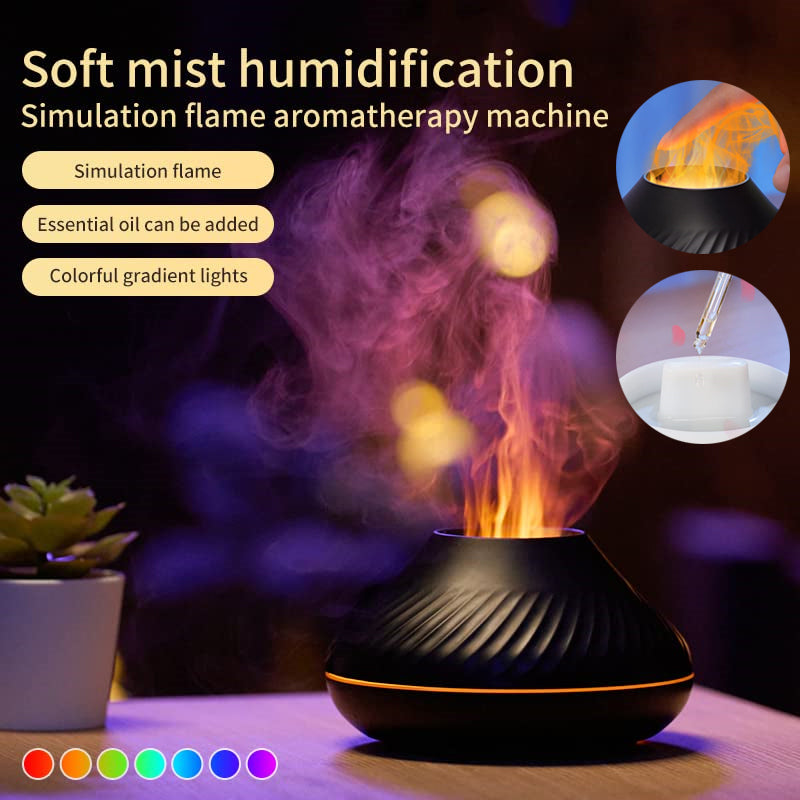 New Volcanic Flame Aroma Diffuser