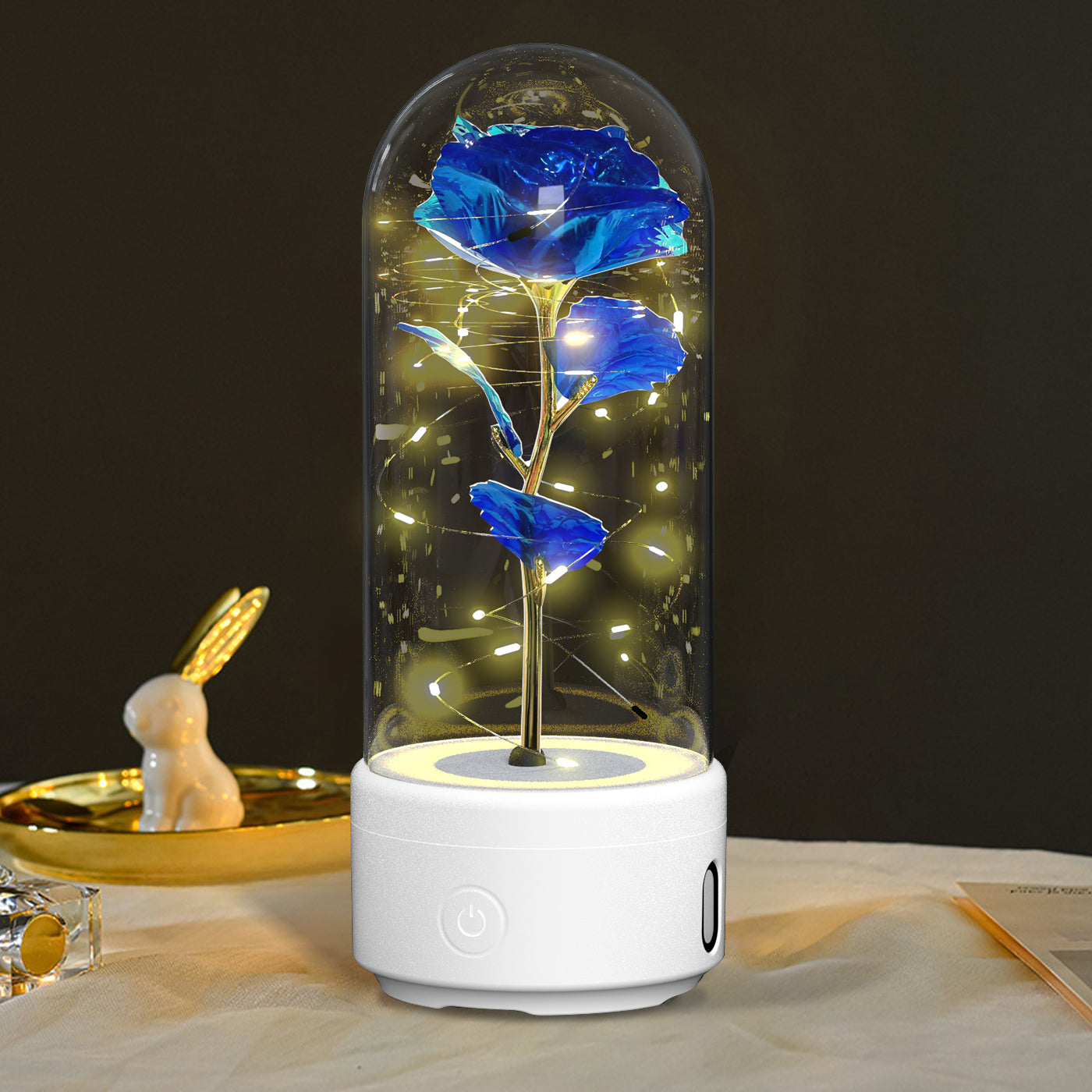 Creative 2 In 1 Rose Flowers LED Light